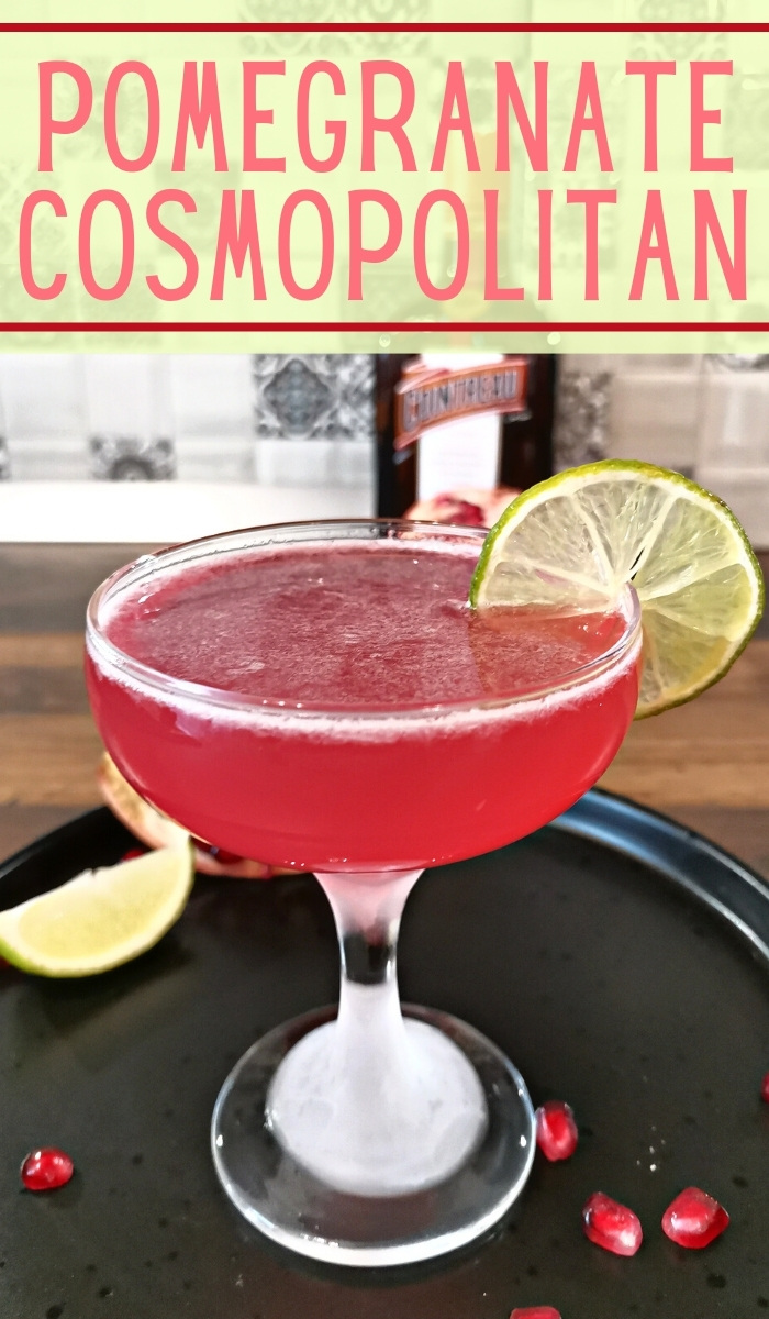 Pomegranate Cosmopolitan Cocktail Recipe - Foodiosity