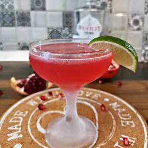 pomegranate gimlet 2