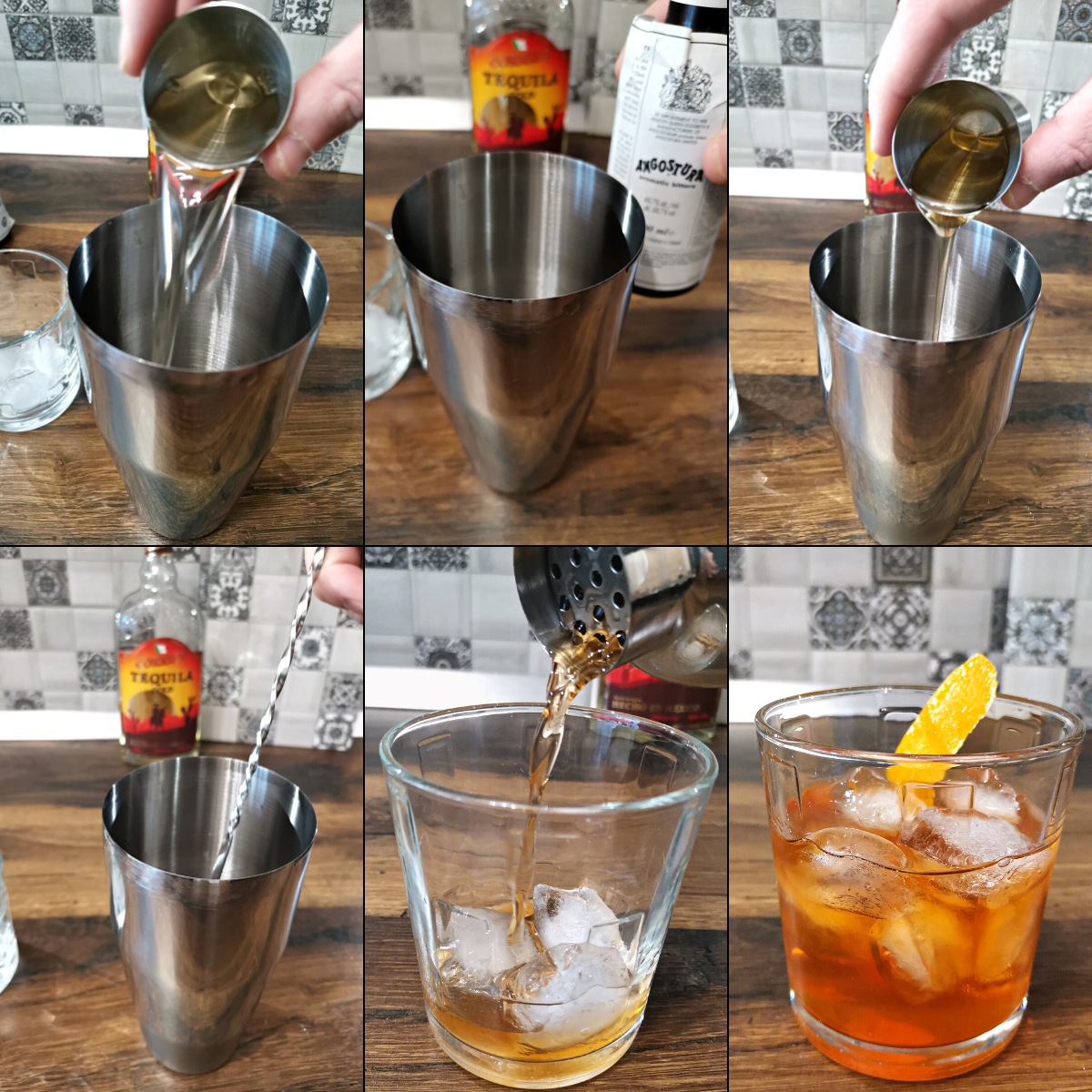 tequila old fashioned making 1