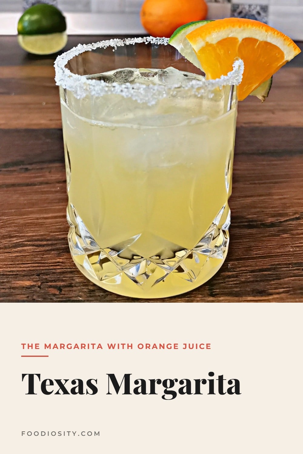 Texas Margarita Recipe &mdash; A Margarita With Orange Juice