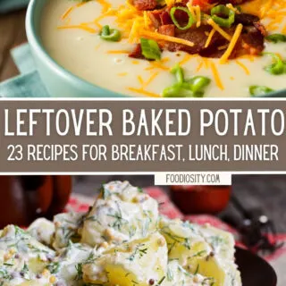 23 leftover baked potato breakfast lunch dinner 1