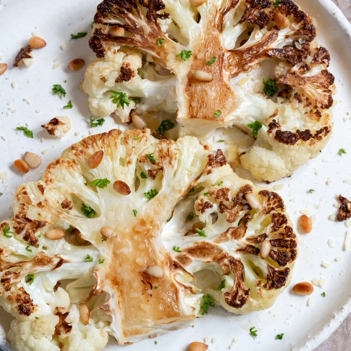 grilled cauliflower steak