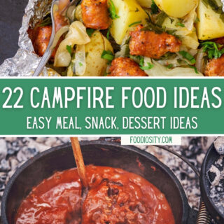 22 campfire food easy meal snack dessert 1