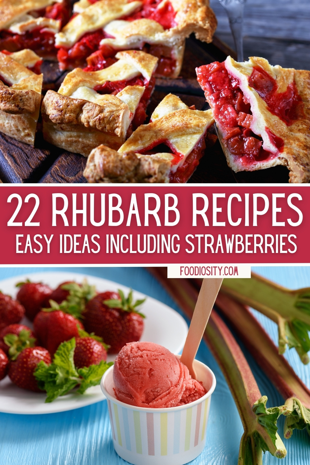 22 rhubarb recipe easy strawberries 1