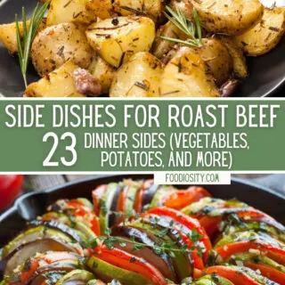 23 side dishes roast beef dinner vegetables potatoes 1