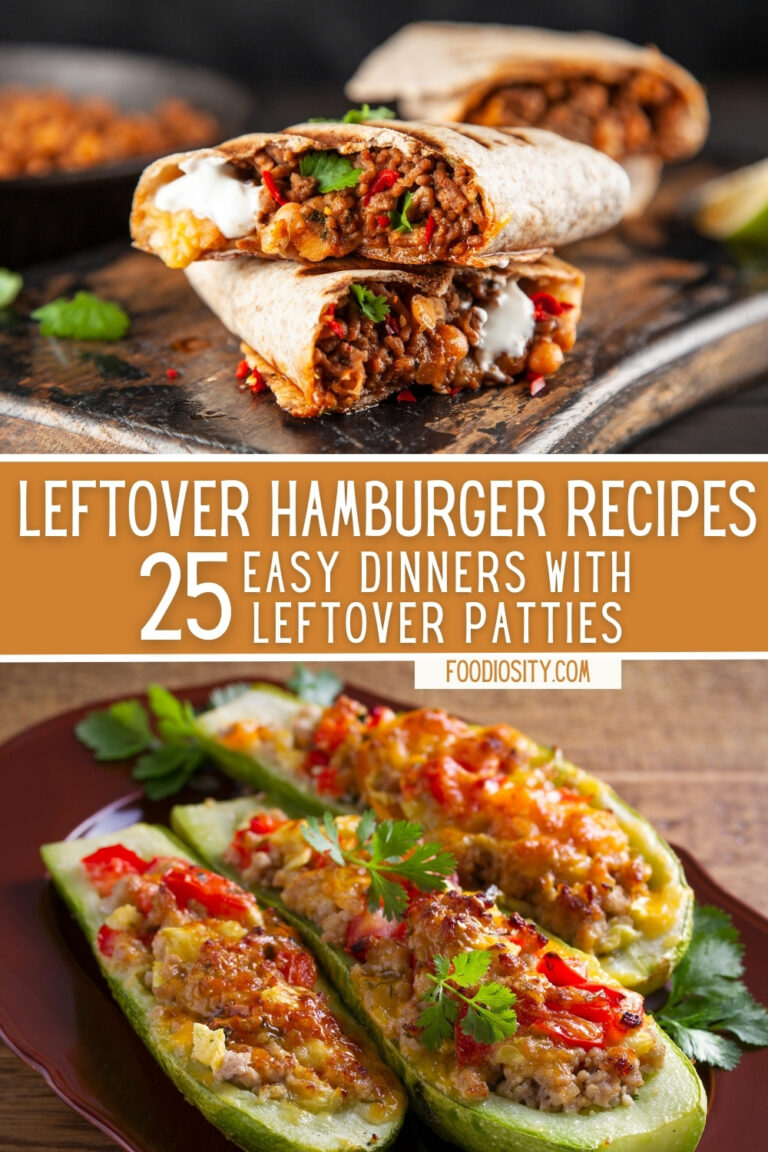 25 Leftover Hamburger Recipes Easy Dinner With Leftover Patties