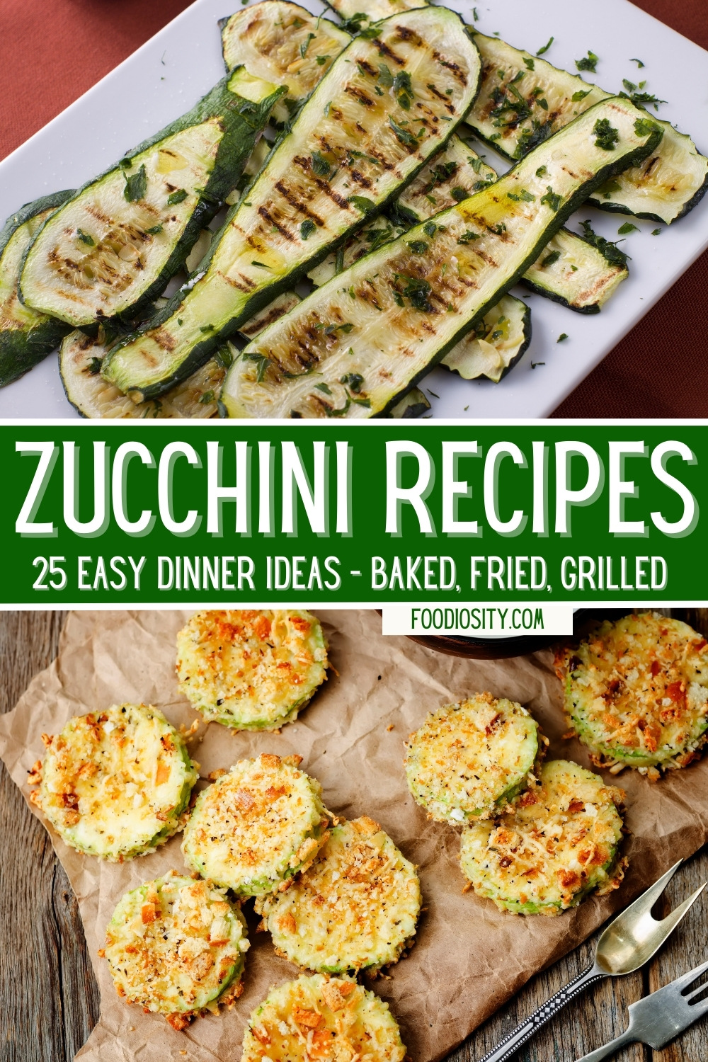 25 zucchini recipes easy dinner idea baked fried 1