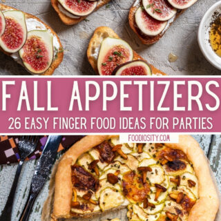 26 fall appetizers easy finger food ideas parties 1