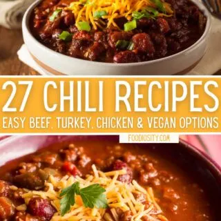 27 chili recipes easy beef turkey chicken vegan 1