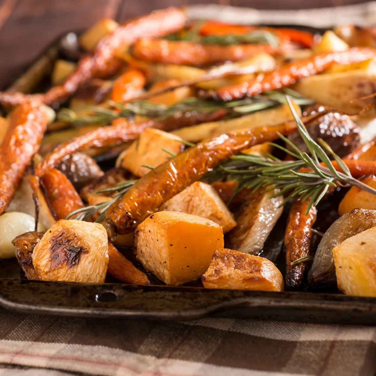 roasted root vegetables