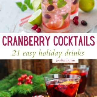 21 cranberry cocktails easy holiday drinks 1