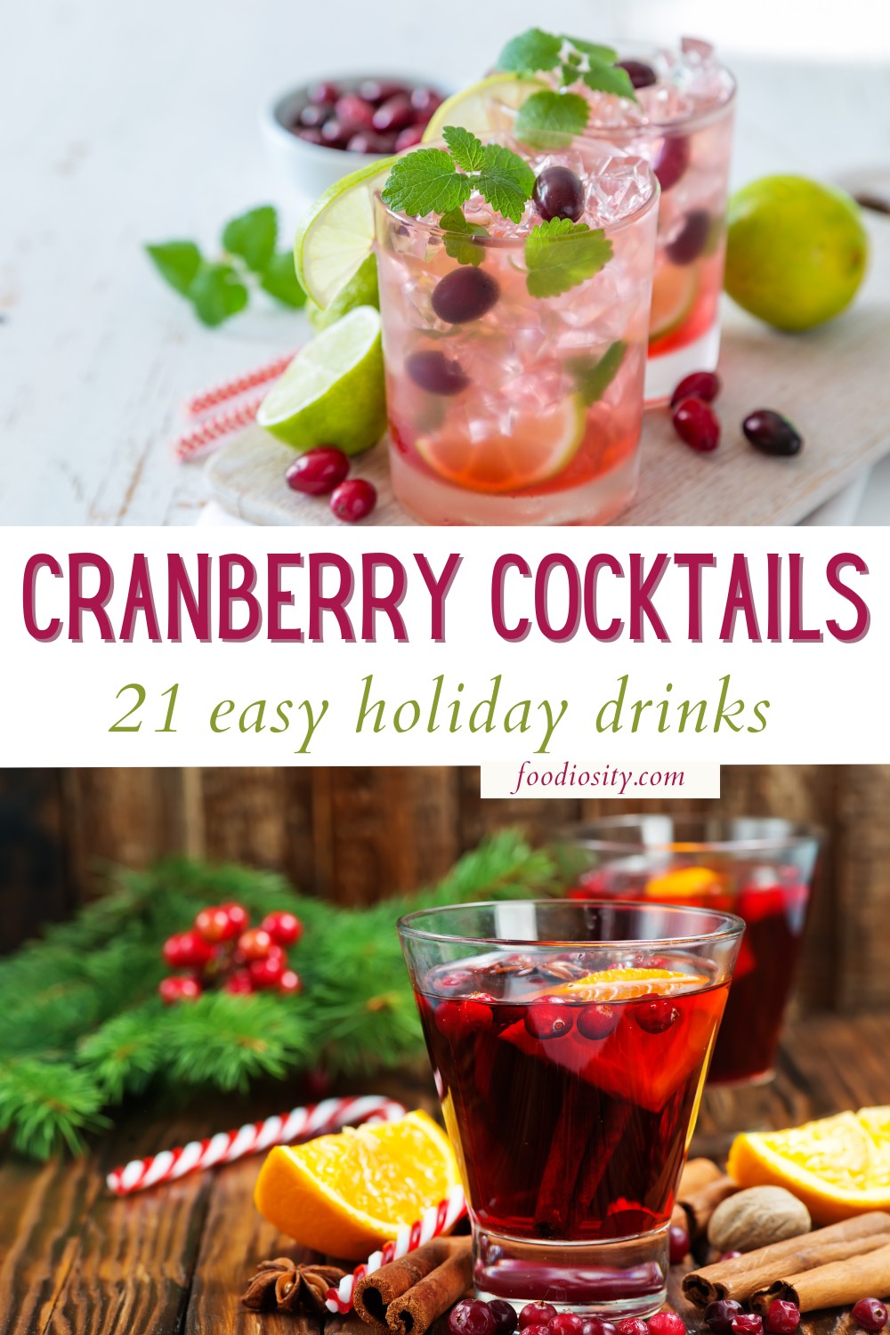 21 cranberry cocktails easy holiday drinks 1