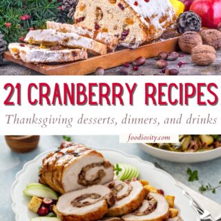 21 cranberry recipes thanksgiving desserts dinners drinks 1