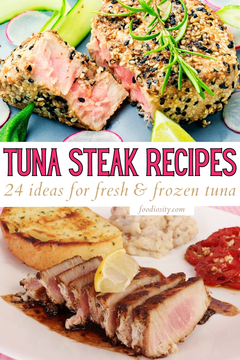24 tuna steak recipes fresh frozen 1