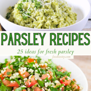 25 fresh parsley recipes 1