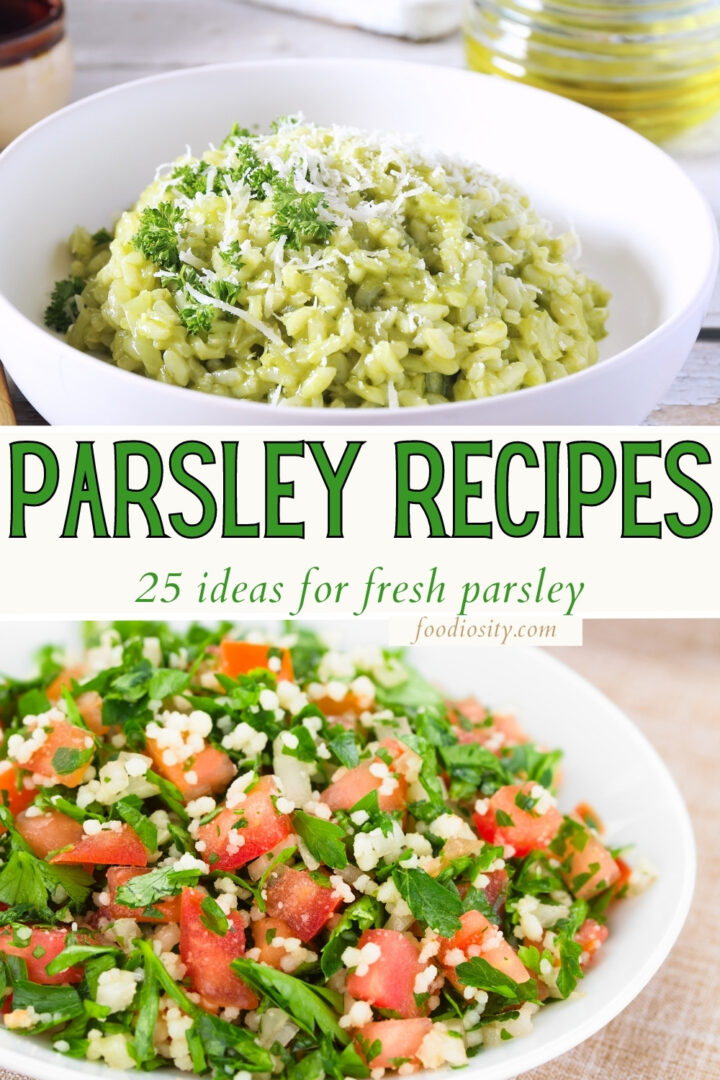 25 Parsley Recipes Easy Ideas For Fresh Parsley Foodiosity