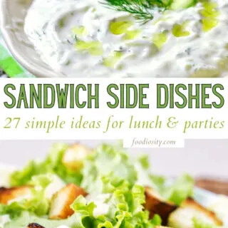 27 sandwich side dishes simple lunch parties 1