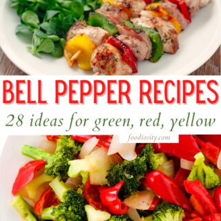 28 bell pepper recipes ideas green red yellow 1