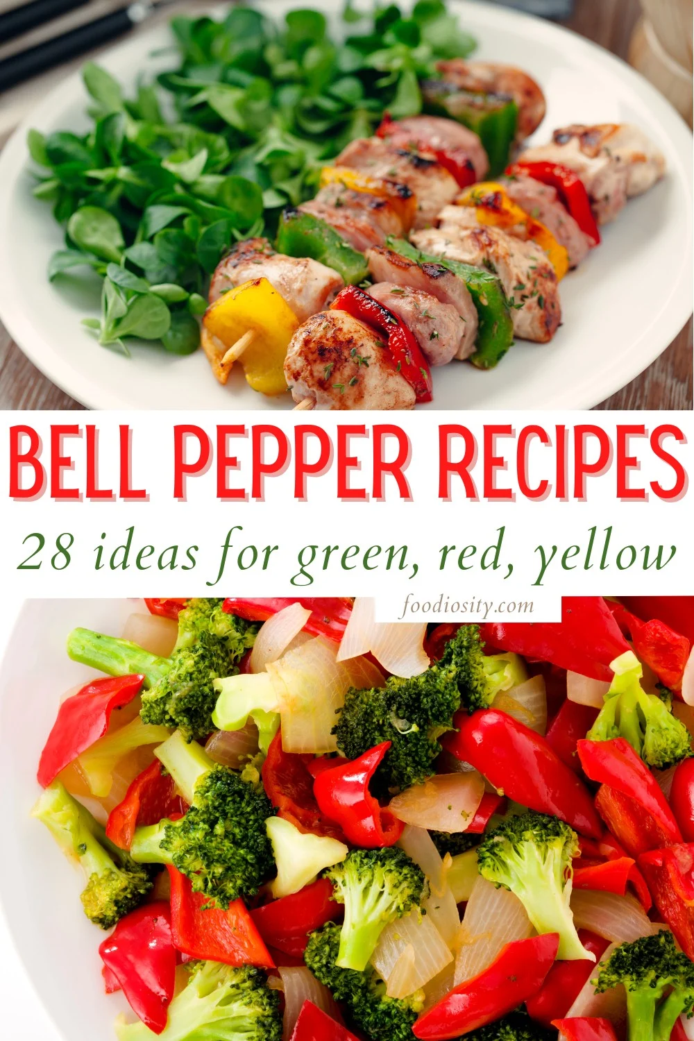 28 bell pepper recipes ideas green red yellow 1