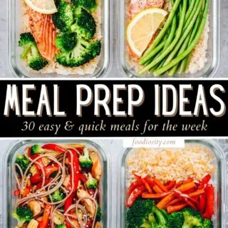 30 meal prep ideas easy quick meals for the week 1
