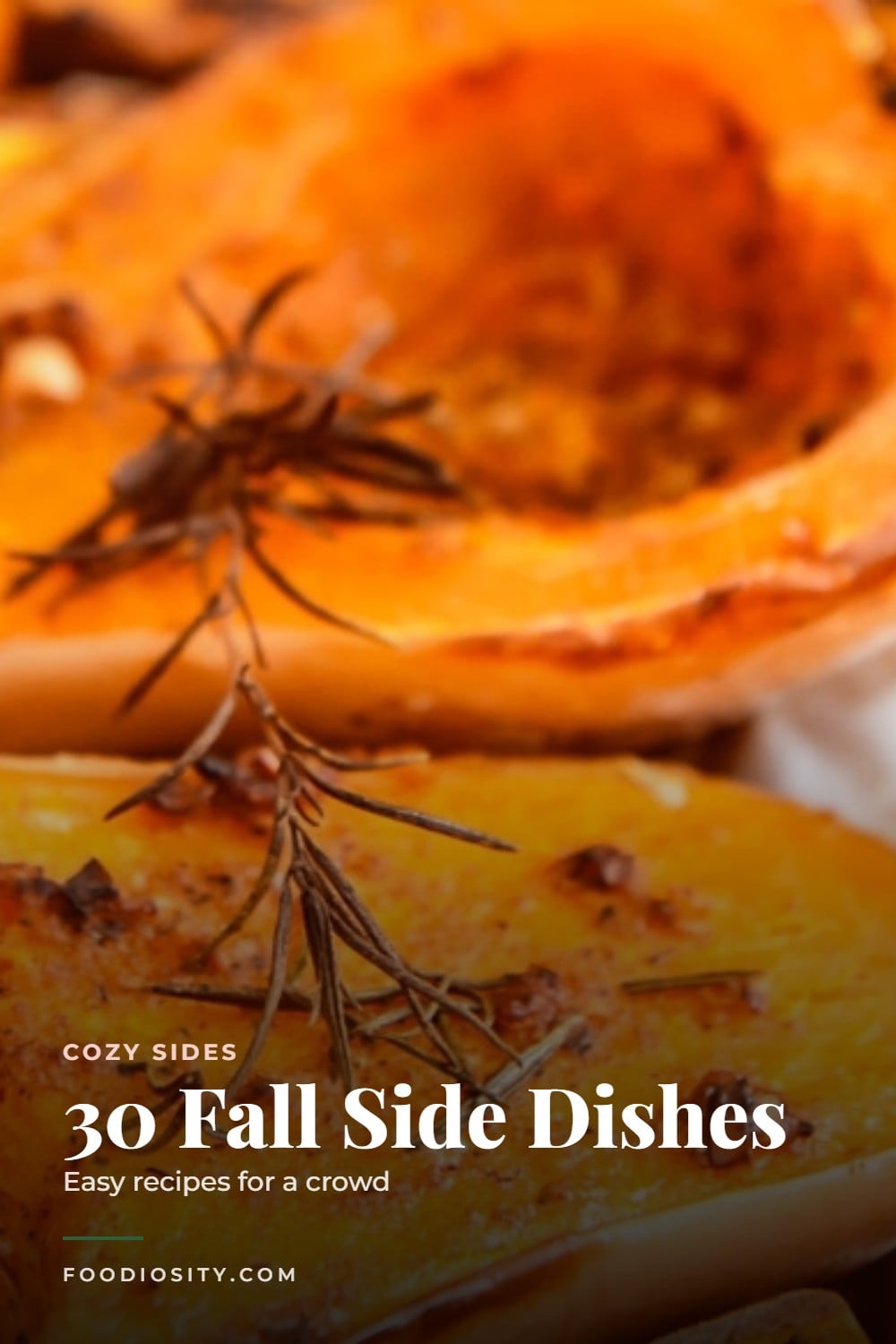 30 Fall Side Dishes for a Crowd &mdash; Roasted Squash, Maple Carrots, Cornbread Stuffing