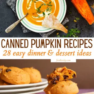 28 canned pumpkin recipes 1