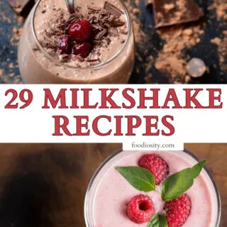 29 milkshake recipes 1