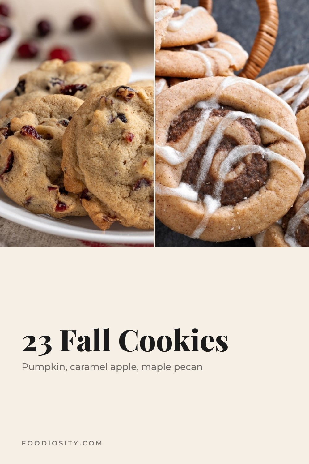 23 Fall Cookies for the Dessert Table &mdash; Pumpkin Spice Latte, Caramel Apple, Maple Pecan