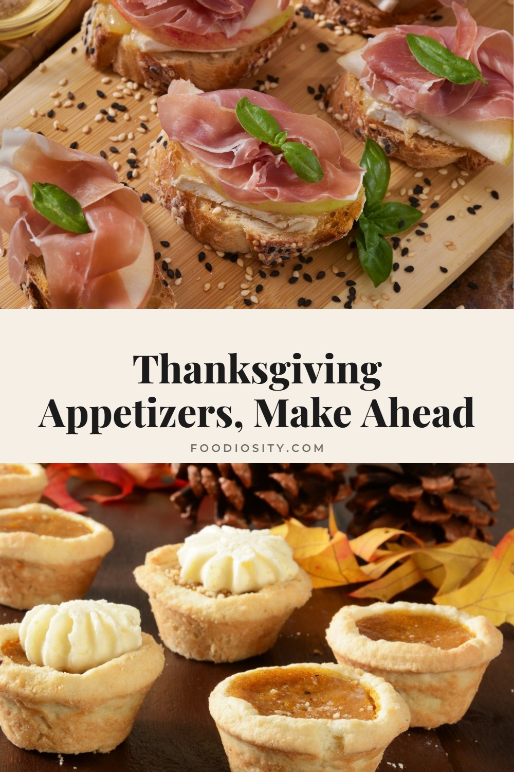 30 Thanksgiving Appetizers, Make-Ahead &mdash; Cranberry Brie Bites, Stuffed Mushrooms, Spiced Nuts