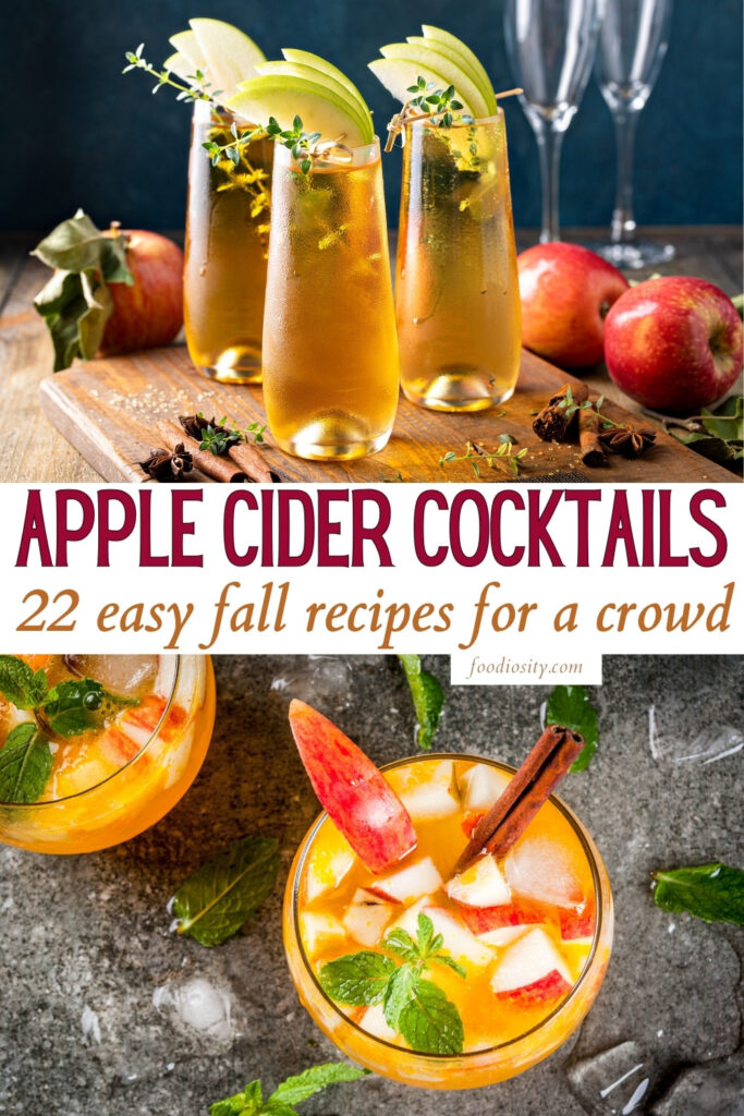 22 Apple Cider Cocktails For A Crowd Foodiosity