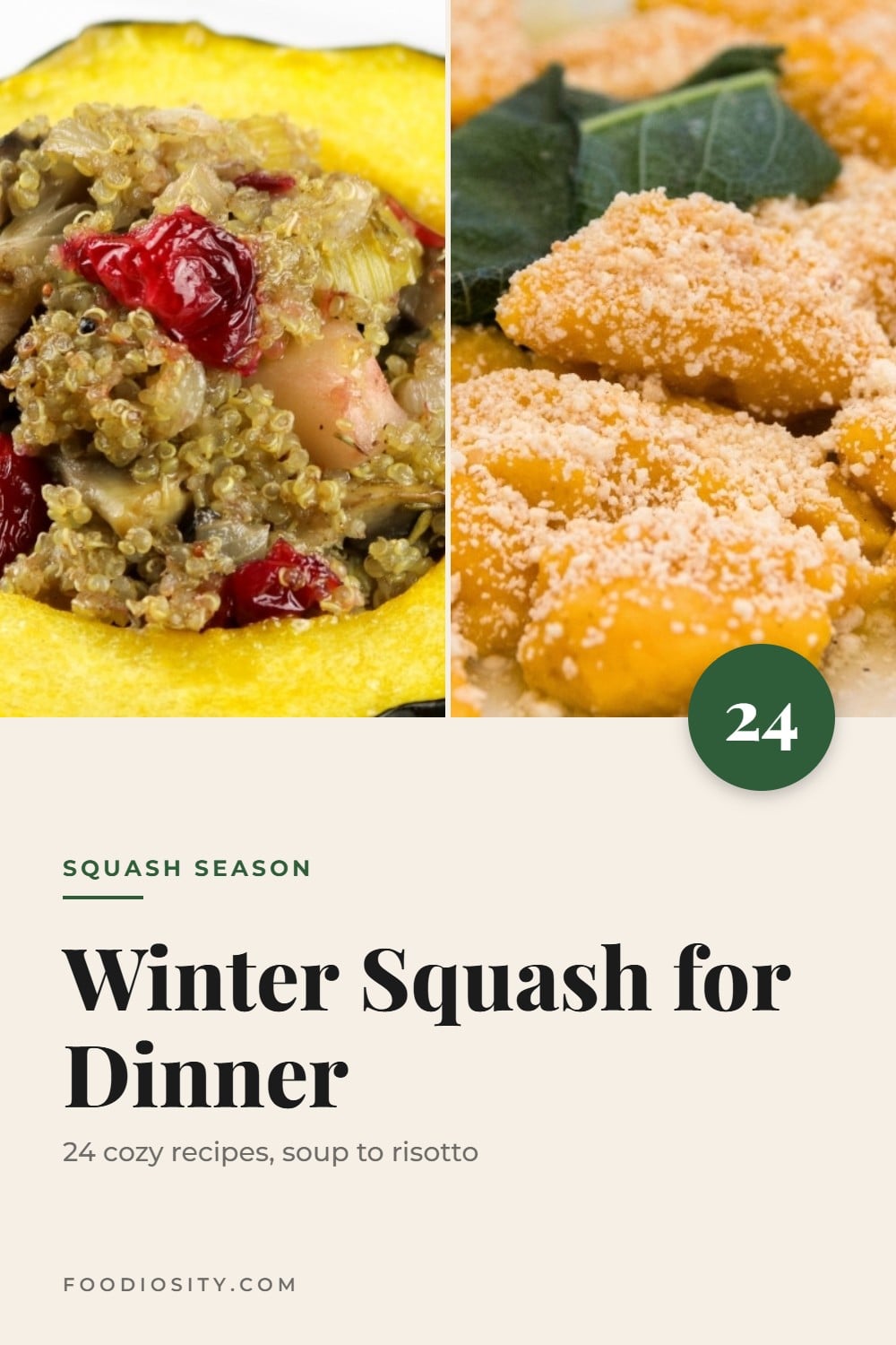 24 Winter Squash Recipes for Dinner &mdash; Butternut Soup, Stuffed Acorn, Kabocha Risotto