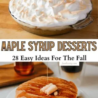 28 Maple Syrup desserts 1