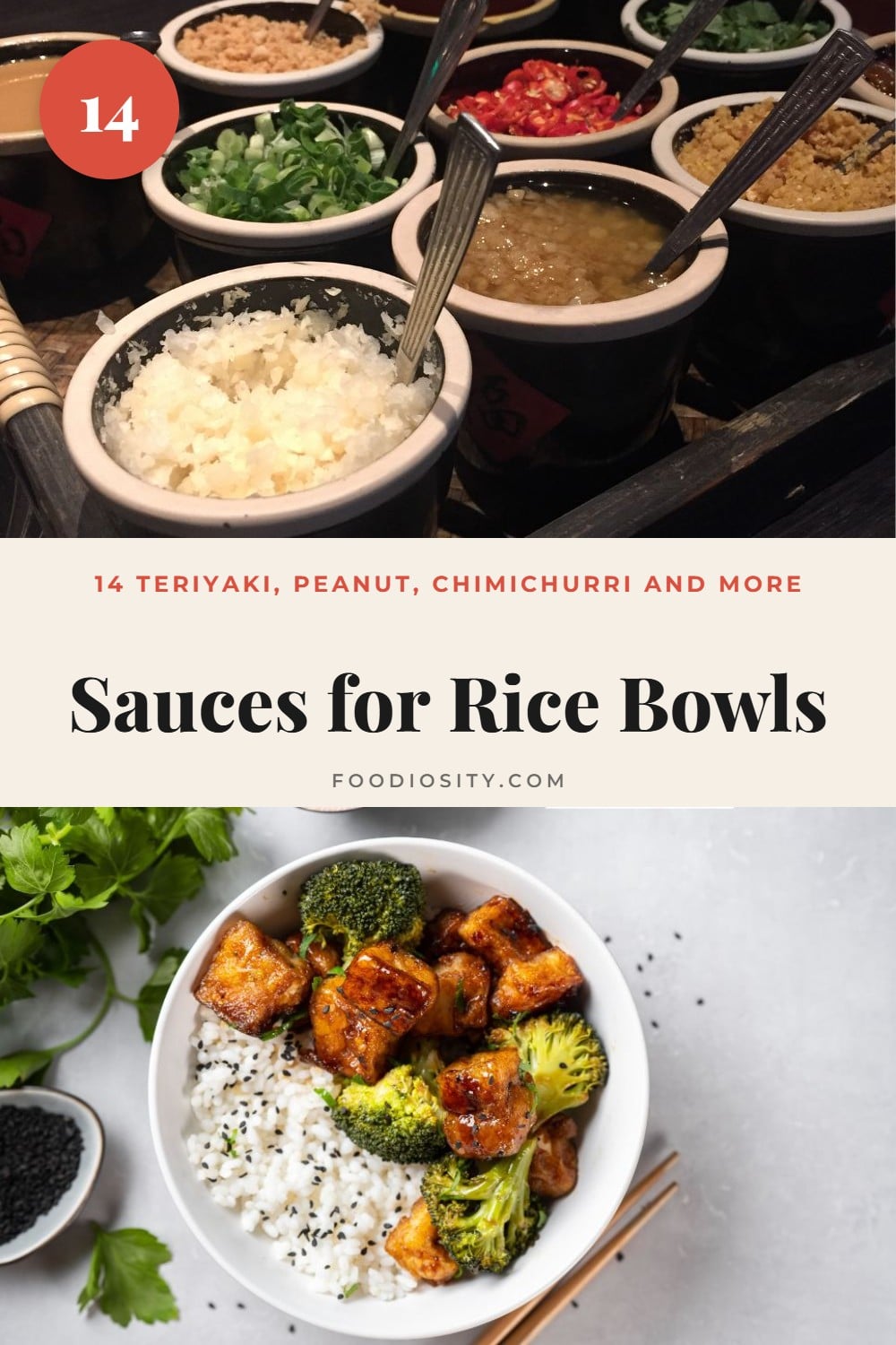 14 Best Sauces for Rice Bowls &mdash; Teriyaki, Peanut, Chimichurri