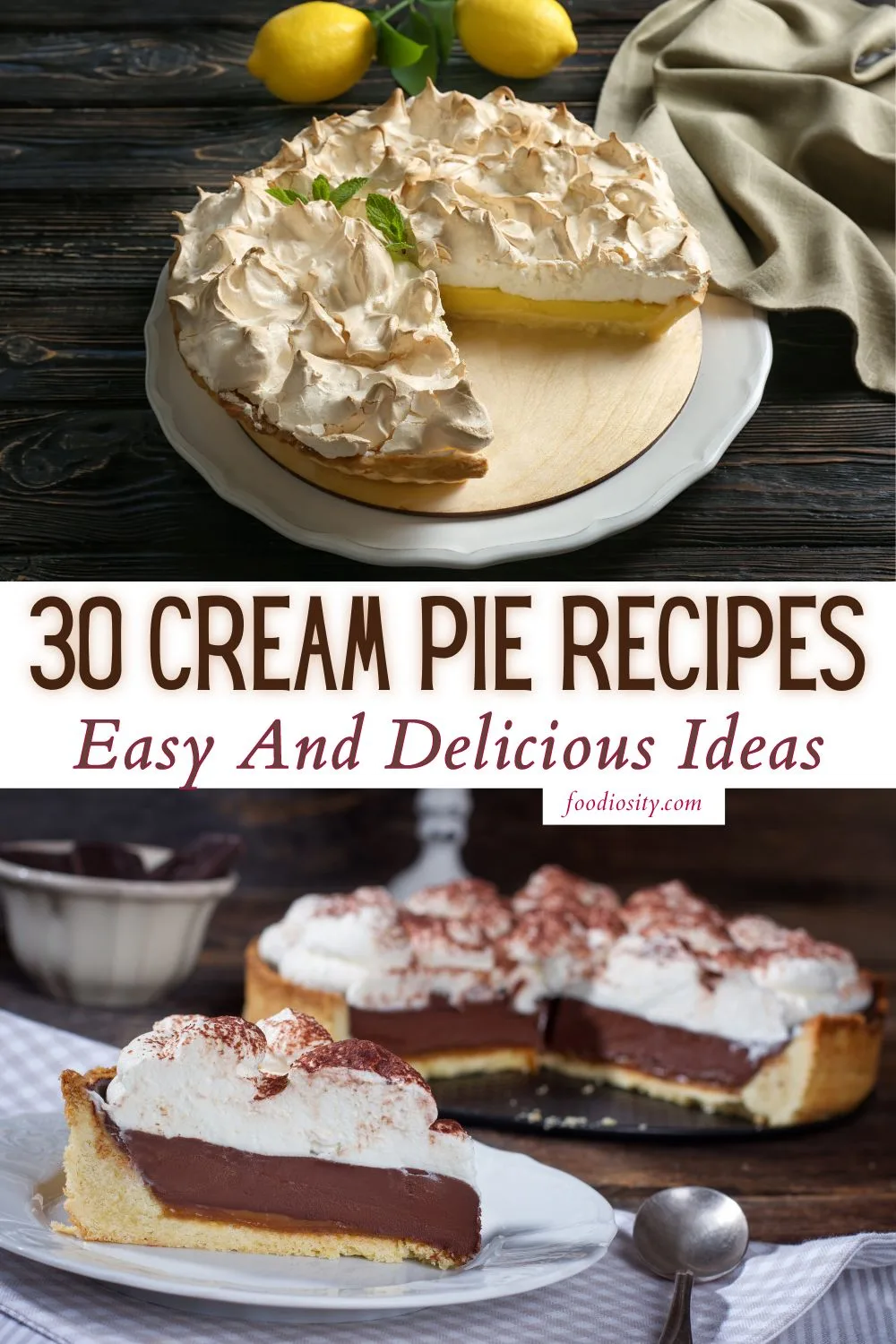 30 Cream Pie Recipes 1