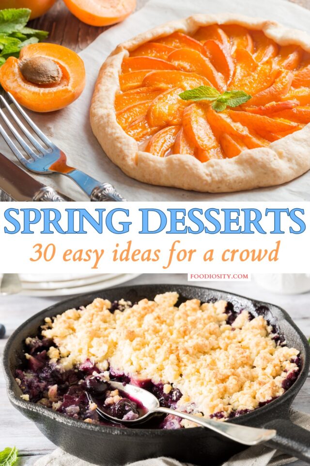 Fresh Spring Desert 30 Spring Desserts For A Crowd - Foodiosity