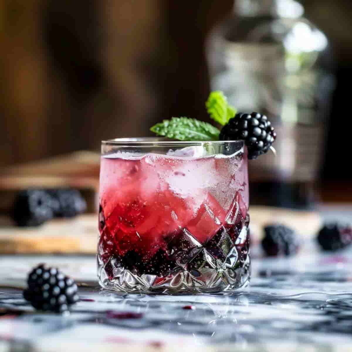Blackberry Bourbon Smash
