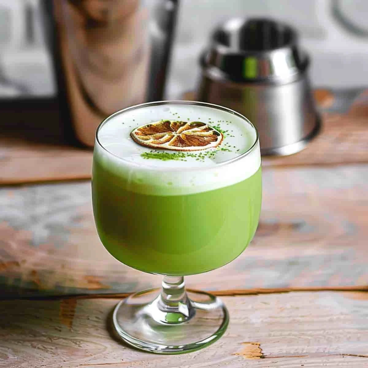 Matcha Gin Sour