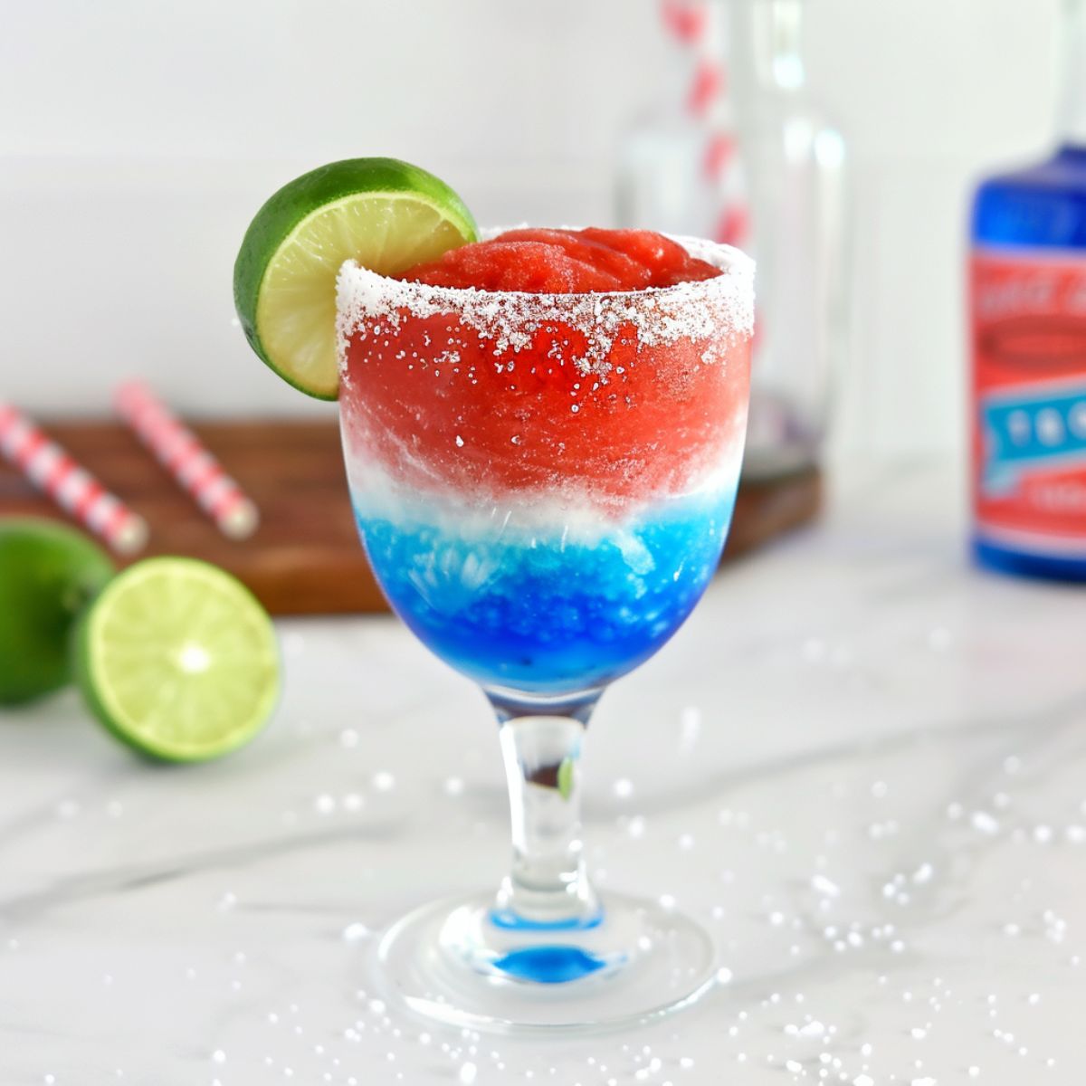 Red White And Blue Margarita - Foodiosity