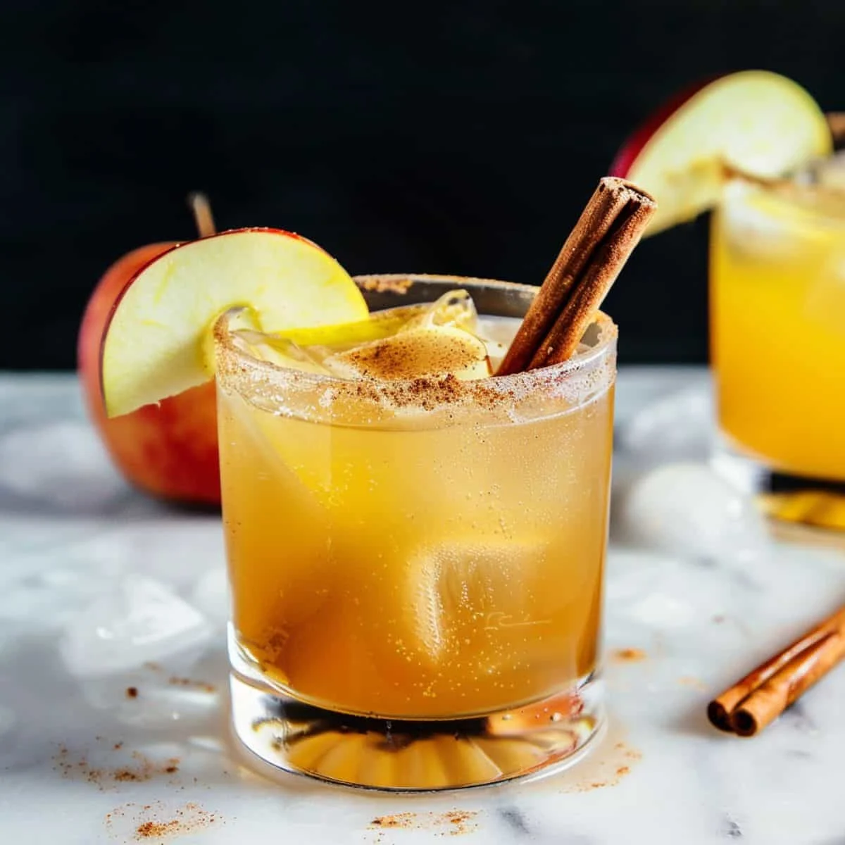 Apple Cider Bourbon Smash