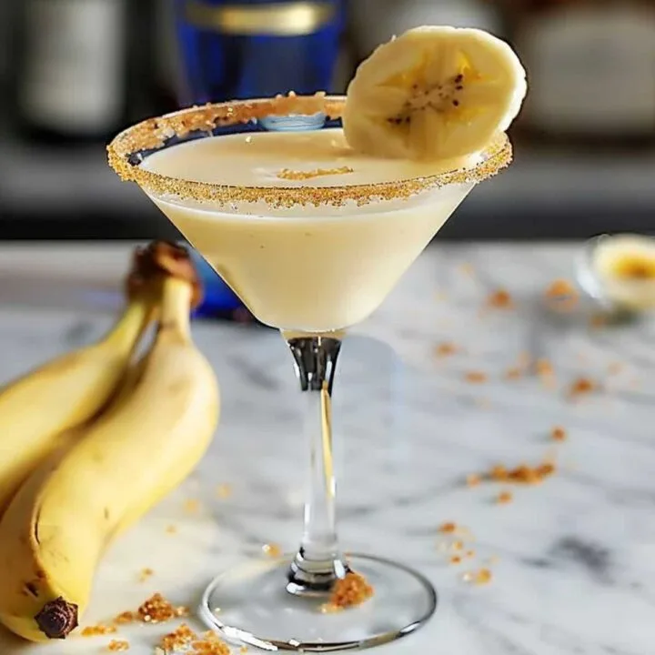 Bananas Foster Martini