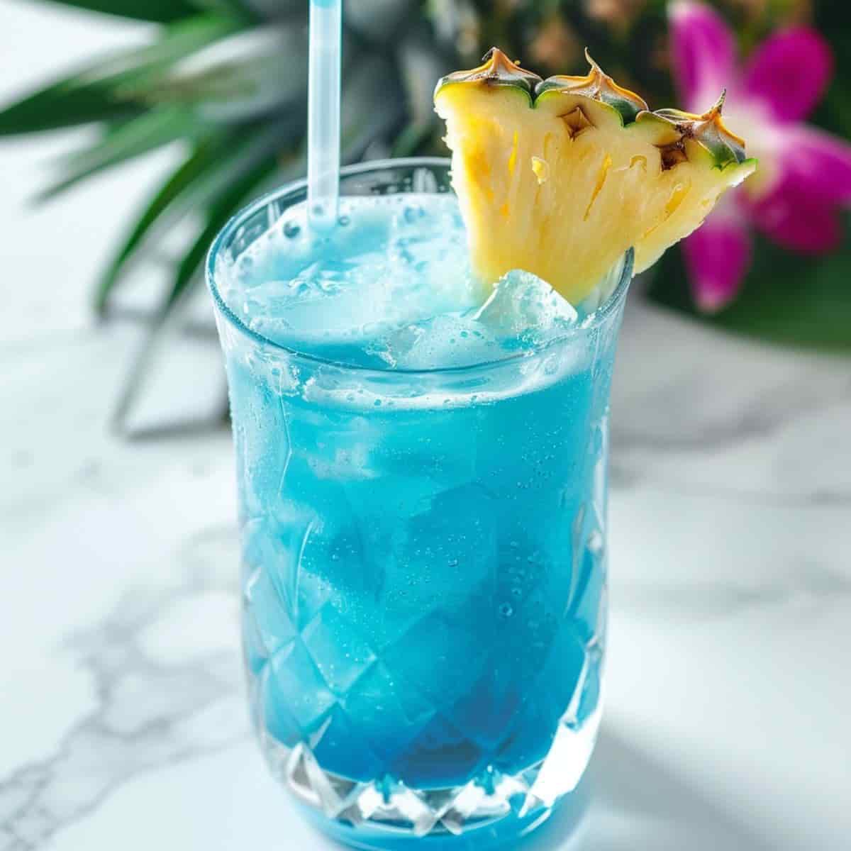 Blue Chi Chi Cocktail – Fruity, Creamy and Fun - Foodiosity
