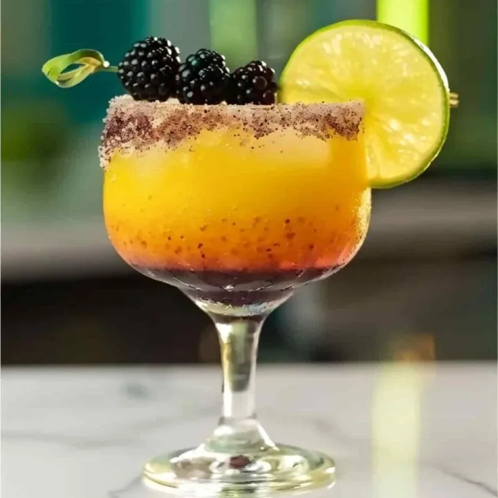Blackberry Mango Margarita