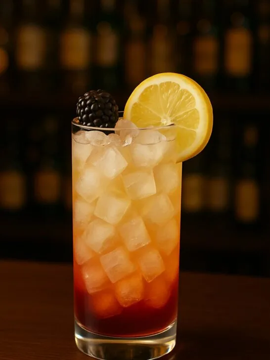 Blackberry Bourbon Lemonade