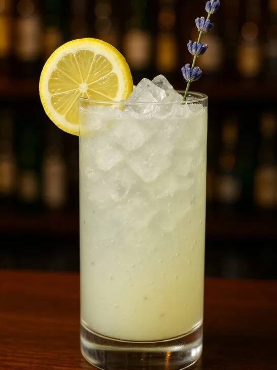 Lemon Lavender Collins