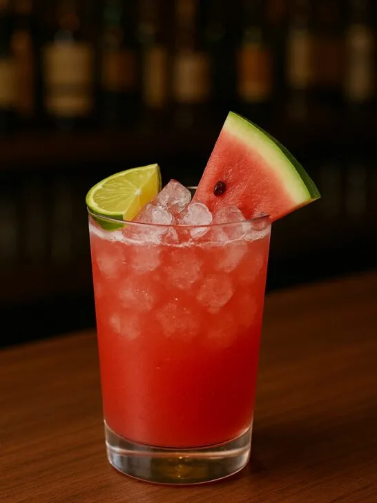 Bourbon Watermelon Cooler