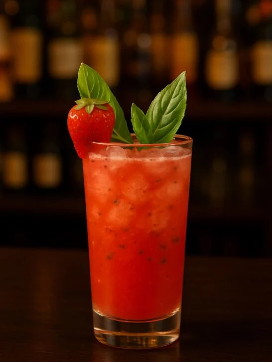 Strawberry Basil Smash