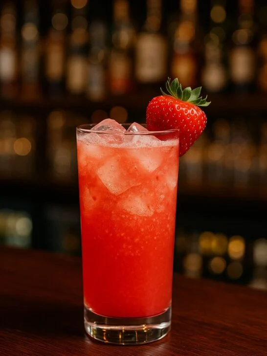 Spiked Strawberry Lemonade