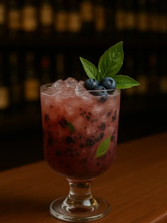 Blueberry Basil Smash