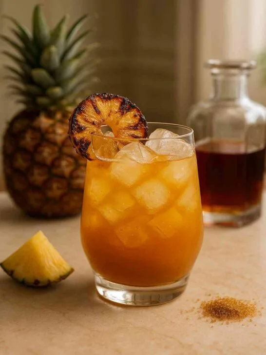 Caramelized Pineapple Rum Punch &ndash; A Sweet Surprise