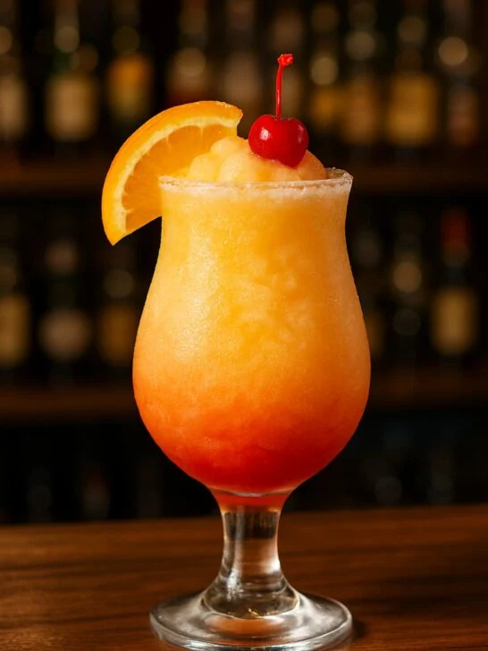 Tequila Sunrise Slushie